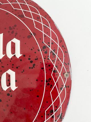 Cartel Chapa Esmaltada Estrella Galicia