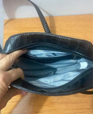Bolso bandolera Kbas polipiel efecto cocodrilo