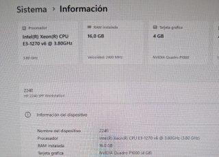 HP Z240 SFF Workstation Xeon