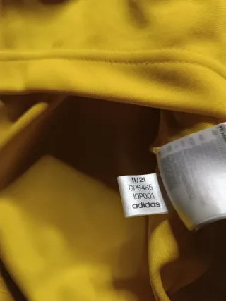 Giacca Adidas Gialla Taglia M Nuova