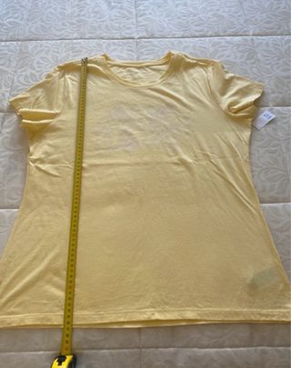 Camiseta Gap floral amarilla