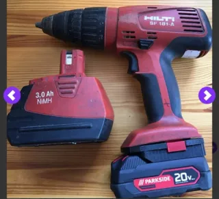 Adaptador Hilti SF 181-A Bateria M-Cube
