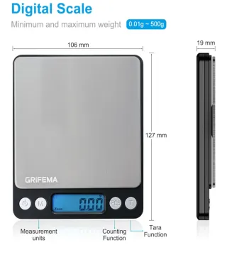 Báscula de precisión GRiFEMA