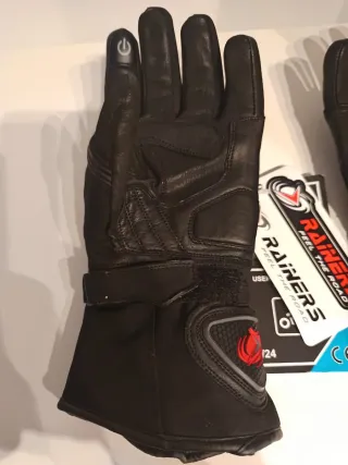 Guantes de moto RAINERS negros