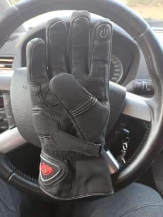 Guantes de moto RAINERS negros