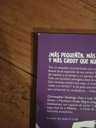 MARVEL YOUNG ADULTS. SOY GROOT