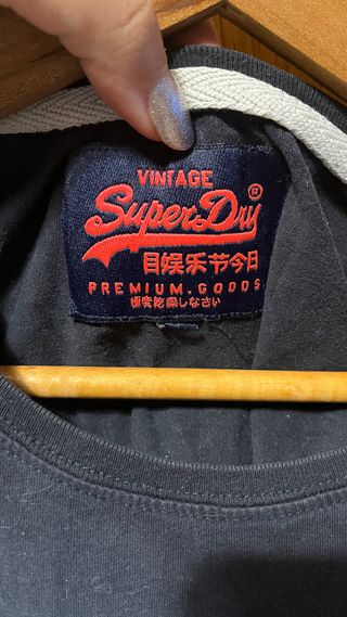 Maglia Superdry nera donna