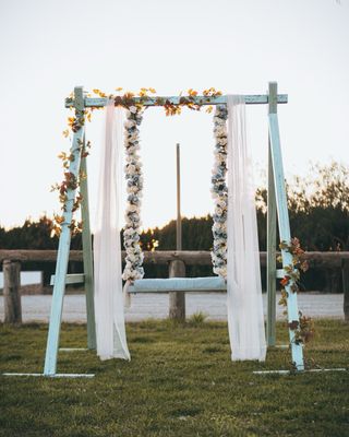 Columpio de madera artesano