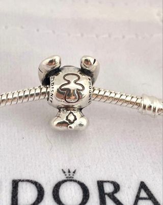 Charm Pandora Disney Stitch Plata