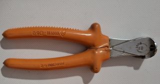 Alicate eletricista de 1000v Bost, vintage, France