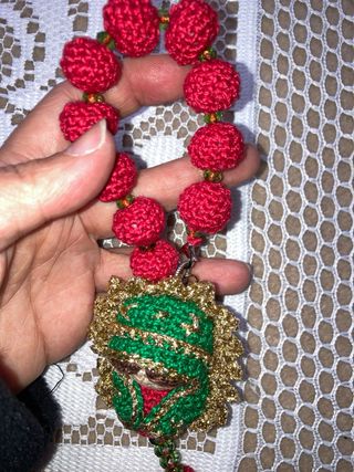 Denario/Rosario Guadalupe Pulsera