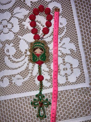 Denario/Rosario Guadalupe Pulsera