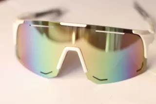 Gafas ciclista blancas / grises.
