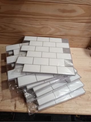 Azulejos Adhesivos Estilo Metro