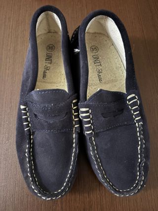 Mocasines UNIT Shoes Azul Talla 35