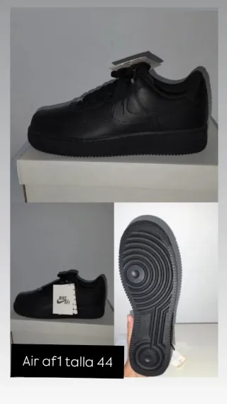 Nike Air Force 1 Talla 44 Negras