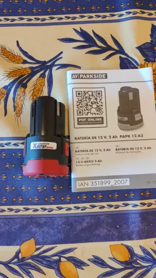Batería Parkside 12V 2Ah