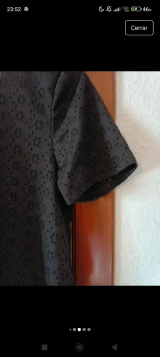 Camiseta negra corta