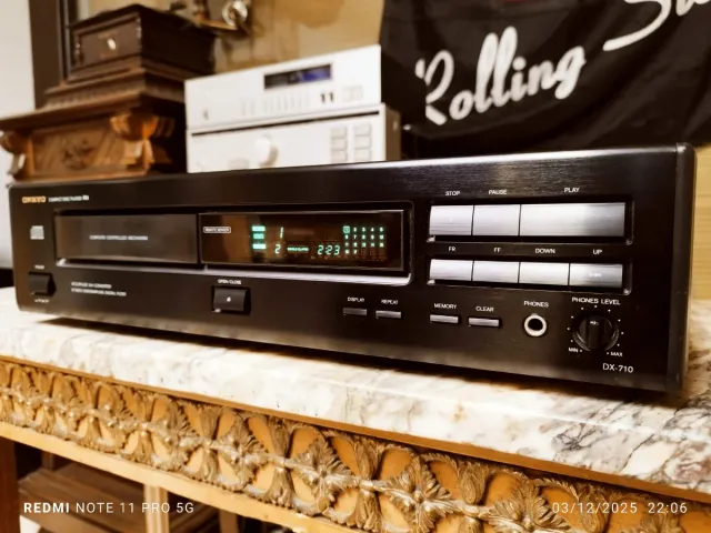 CD ONKYO DX-710 CON MANDO A DISTANCIA ORIGINAL