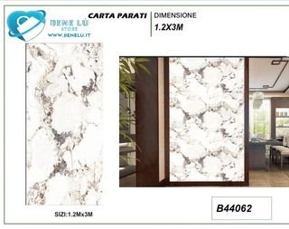 Carta da Parati 1.2x3M BENE LU STORE