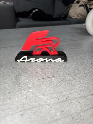 Decoração 3D “FR Arona” – Suporte Personalizado