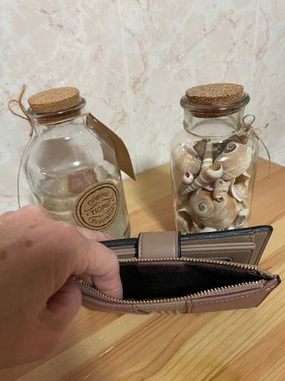 Monedero de señora piel sintética