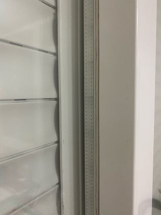 Puerta corredera de salón blanca