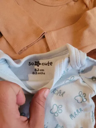 Body neonato 0-3 mesi 62 cm