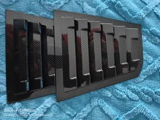 Persiana Lateral Trasera Chevrolet Cruze Carbono