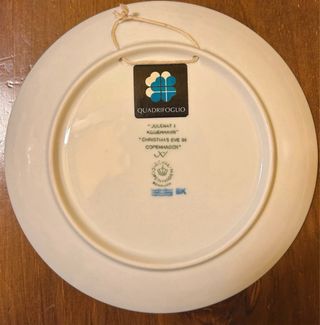 Piatto Royal Copenaghen Natale 1988