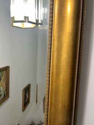 Espejo Marco Dorado