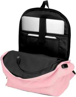 Mochila Pepe Jeans rosa a estrenar con etiqueta.