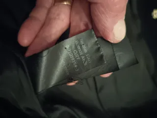 Chaqueta pelo tricolor