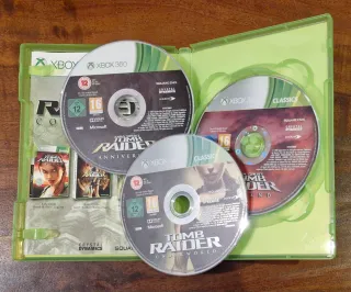 Lote Mando y Colección Tomb Raider Xbox 360