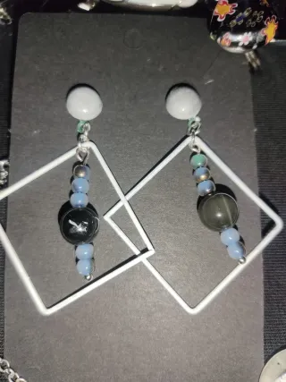 Conjunto Joyería Cristal de Murano artesanal