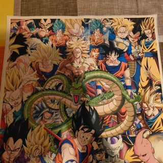 Tela Figuras Dragon Ball Parede Poster Tecido