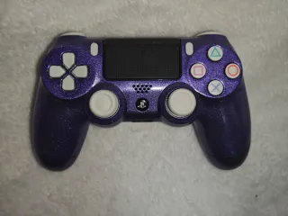 Mando PS4 Morado Personalizado Botones PS1