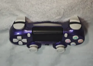 Mando PS4 Morado Personalizado Botones PS1
