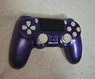 Mando PS4 Morado Personalizado Botones PS1
