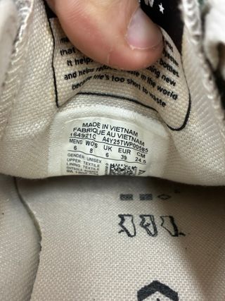 Converse 39 marroni e bianche