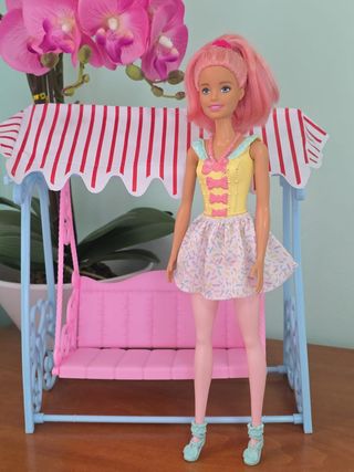 Barbie Fata Mattel con Altalena