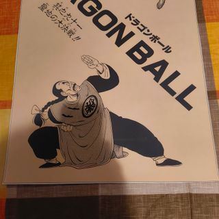 Tela Goku Tao Pai Pai Dragon Ball Poster Tecido