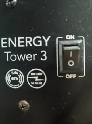 Torre bluetooth de Sonido Negra potente