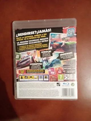 Juego PS3 Dirt Showdown Edición Exclusiva