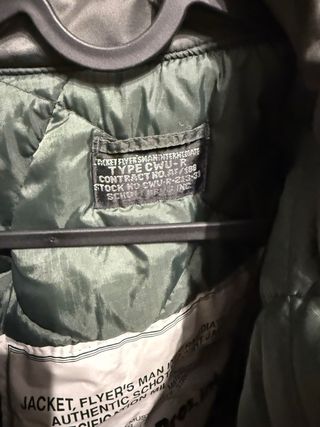 Chaqueta Schott Air Force NY