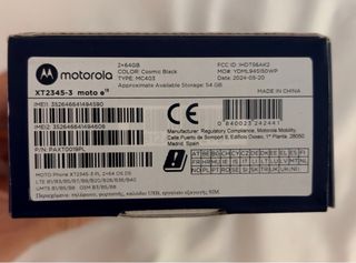 Motorola e13 64GB Nero