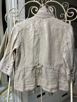 Sobrecamisa Armani Lino Beige