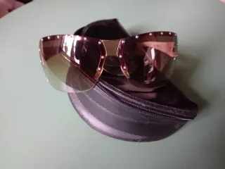 Occhiali da sole Gucci Mascherina Brown/Gold