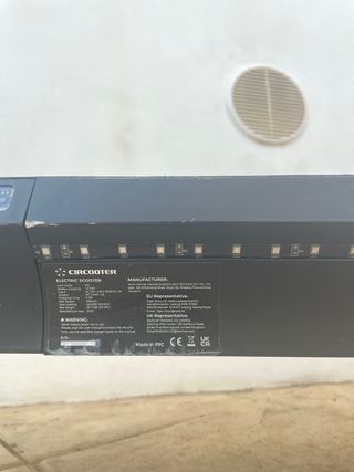 Patinete Eléctrico M2 Negro scooter Circooter