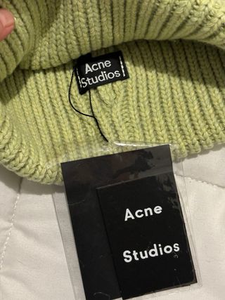 Gorro Acne Studios Verde